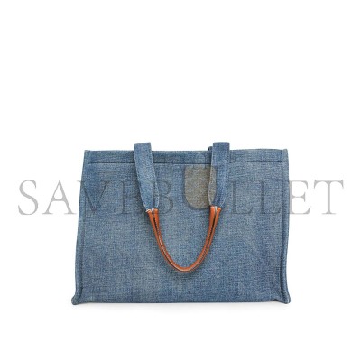 CELINE CABAS DENIM TOTE BAG (40*30*17cm)